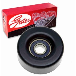 Gates Fan Power Steering DriveAlign Drive Belt Tensioner Pulley compatible with Nissan Frontier 3.3L V6 1999-2004