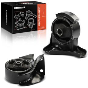 A-Premium 2PCS Front and Rear Engine Motor Mount Kit Compatible with Kia Sportage 2005-2010 & Hyundai Tucson 2005-2009, 2.0L, Replace# 219102E500, 219302E300