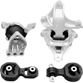 Engine Motor Mount Set Compatible with Accord 1.5T Turbo CVT 2018-2022 Auto A65109 A65128 A65126 A65112
