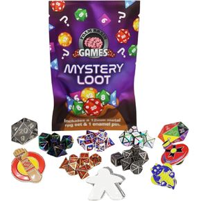 Mystery Loot: Plactic RPG Set & Bonus Metal Die