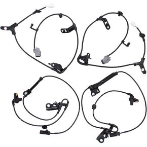 MOTOKU Front Rear ABS Wheel Speed Sensors Set for Toyota Corolla 2009-2019 Matrix 2009-2014 Pontiac Vibe 2009-2010 Left Driver and Right Passenger Side