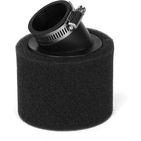 Foam Air Filter, Air Filter Fit for SSR 50 70 90 110cc 125cc 150cc Pit Bike CRF50 CRF70 KLX110 Dirt Bike Angle Foam Air Filter (38mm)