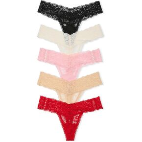 5-Pack Lace Thong Panties