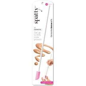 Spatty Daddy Spatula 4 Pack (6 and 12 Inch Blue/Pink) Shark Tank Mom Made Scrapes Last Drop From Makeup, Food Jars, Lotion, Beauty Makeup Product Gifts for Women, Grandma, Adult Stocking Stuffers