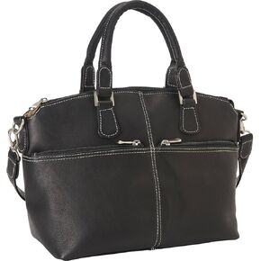 Le Donne Classic Satchel Bag - Colombian Vaquetta Cowhide Leather Women’s Bag