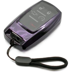 MECHCOS Compatible with Dodge RAM 1500 2500 3500 4500 5500 Truck Pickup Red TPU Key Fob Cover Case Remote Holder Skin Protector Keyless Entry Sleeve Accessories