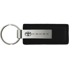 Toyota Camry Black Leather Key Chain