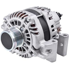 160A Alternator Compatible with Jeep Cherokee 2014-19; Compass 17-2022; Renegade 15-2021; Chrysle-r 200 15-2017; ProMaster City 15-2022 & Fiat 500X 2.4L 16-2018; Part #: 56029624AB, A002TX3581ZC