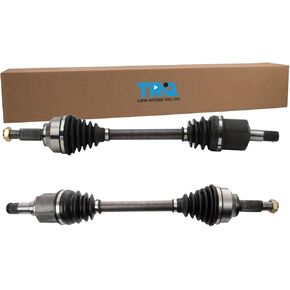 TRQ Front CV Axle Shaft Assembly Set Compatible with 2002-2008 Jaguar X-Type