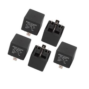 Motoforti 5pcs JD2912-1Z-24VDC 5 Pin 40A 28VDC DC 24V Universal Car Vehicle Motor Fuse Relay Switch Power Long-Lasting