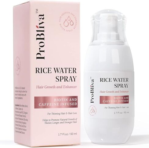 ProBliva Hair Growth Serum, Rice Water Spray for Hair Growth, Rice Water for Hair Growth, Hair Growth for Women, Rice Water for Hair, Hair Loss Treatments for Women, with Biotin and Caffeine in Saudi Arabia