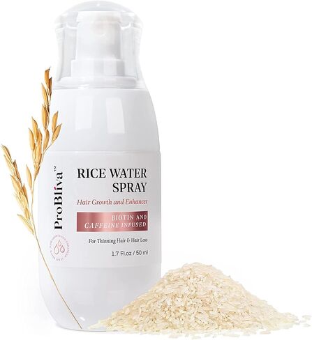 ProBliva Hair Growth Serum, Rice Water Spray for Hair Growth, Rice Water for Hair Growth, Hair Growth for Women, Rice Water for Hair, Hair Loss Treatments for Women, with Biotin and Caffeine in Saudi Arabia
