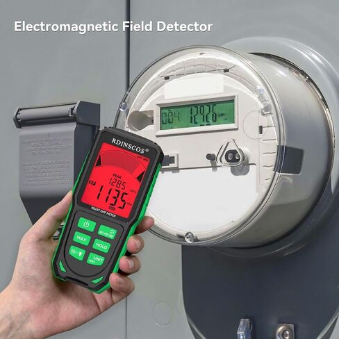 EMF Detector, Detect All 3 Types of Electromagnetic Radiation Field in 1 EMF Meter for 5G, Cell Towers, WiFi and Smart Meters, EMF Reader for Ghost Hunting Equipment Home, Office in Saudi Arabia