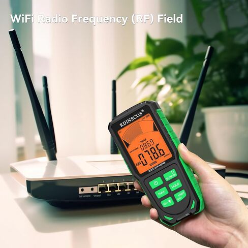 EMF Detector, Detect All 3 Types of Electromagnetic Radiation Field in 1 EMF Meter for 5G, Cell Towers, WiFi and Smart Meters, EMF Reader for Ghost Hunting Equipment Home, Office in Saudi Arabia