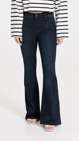 بنطلون جينز Le Pixie Petite High Flare للسيدات من FRAME in Kuwait