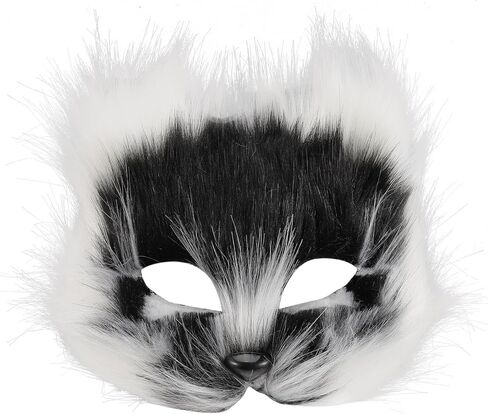 SAFIGLE 2024 قناع تيريان قناع ثعلب القط القطيفة قناع ثريان واقعي للقطط تيريان قناع حيوان قناع الهالوين قناع تنكر زي تنكري in Kuwait