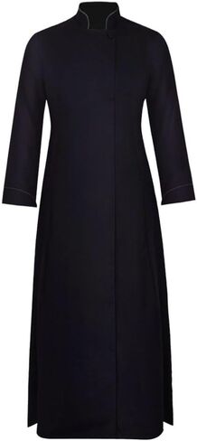 Women Clergy Robes Pastor Robe for Women Men Clergy Dresses Costume Clergy Robes Women Minister Choir Robe Women Medieval Clergy Cassock Preacher Cassock Halloween Costume Holy Monk in Saudi Arabia