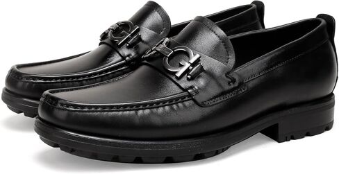 Casual Dress Shoes for Men, Premium Formal Buckle Dress Loafers Business Slip-on Penny Loafer for Mens in Saudi Arabia