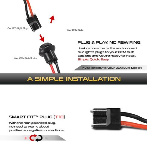 VIPMOTOZ مصابيح LED أمامية كاملة من العنبر المدخن مصابيح العلامات الجانبية متوافقة مع 2008-2012 أجزاء جيب ليبرتي كروم مبيت مجموعة عدسات ملونة مدخنة in Kuwait