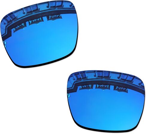 Vonxyz Lenses Replacement for Oakley Sylas XL OO9448 60mm Sunglass - Ice MirrorCoat Polarized in Kuwait
