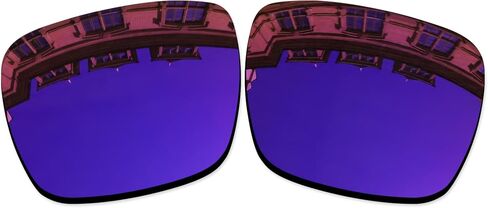 Vonxyz Lenses Replacement for Oakley Sylas XL OO9448 60mm Sunglass - Ice MirrorCoat Polarized in Kuwait