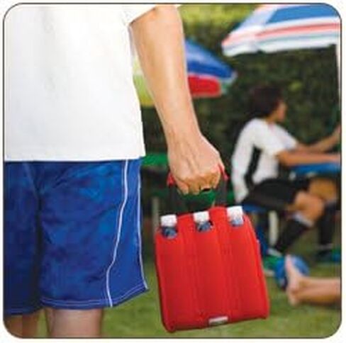 ONIVA - a Picnic Time Brand Six Pack Insulated Beverage Tote, Red in Saudi Arabia