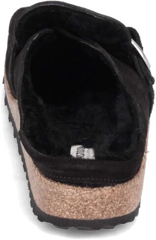 Birkenstock Women's, Buckley Shearling Clog - Narrow Width Black 36 M in Saudi Arabia