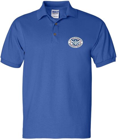 ALLNTRENDS Men's Polo T Shirt US Homeland Security Embroidered USA Shirt in Saudi Arabia