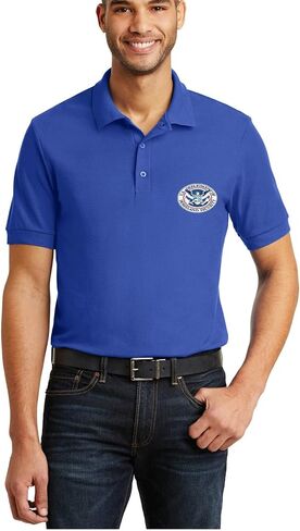 ALLNTRENDS Men's Polo T Shirt US Homeland Security Embroidered USA Shirt in Saudi Arabia