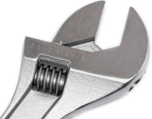 مفتاح ربط مدبب قابل للتعديل مقاس 18 بوصة من كريسنت AC218BK - محاصر in Saudi Arabia