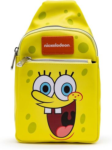 Nickelodeon Bag, Sling, SpongeBob SquarePants and Patrick Star, Bounding, Vegan Leather in Saudi Arabia