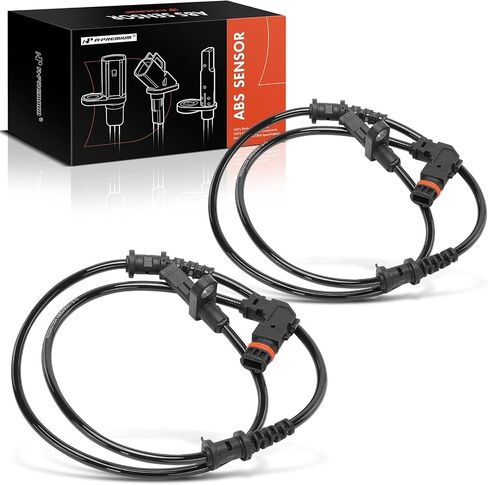 A-Premium 2-PC ABS Wheel Speed Sensor Compatible with Mercedes-Benz Models - E250 2014-2016, E350 2010-2016, E400 2015-2016, E550, E63 AMG, E63 AMG S, CLS400, CLS450, CLS550, CLS63 AMG, CLS63 AMG S in Saudi Arabia