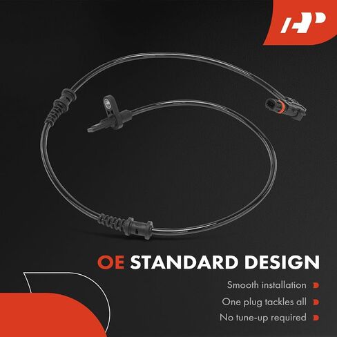 A-Premium 2-PC ABS Wheel Speed Sensor Compatible with Mercedes-Benz Models - E250 2014-2016, E350 2010-2016, E400 2015-2016, E550, E63 AMG, E63 AMG S, CLS400, CLS450, CLS550, CLS63 AMG, CLS63 AMG S in Saudi Arabia