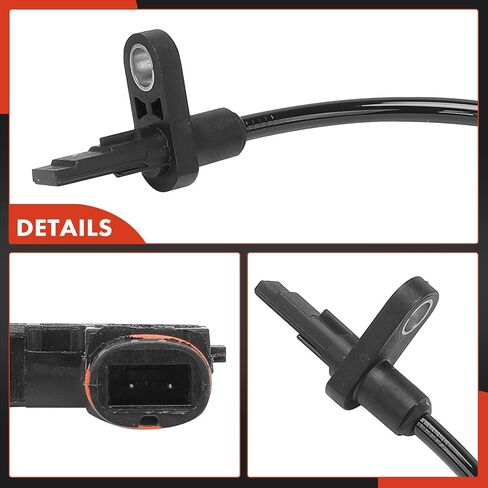 A-Premium 2-PC ABS Wheel Speed Sensor Compatible with Mercedes-Benz Models - E250 2014-2016, E350 2010-2016, E400 2015-2016, E550, E63 AMG, E63 AMG S, CLS400, CLS450, CLS550, CLS63 AMG, CLS63 AMG S in Saudi Arabia