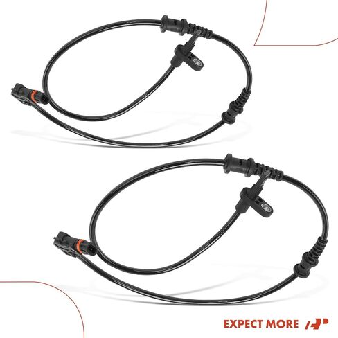 A-Premium 2-PC ABS Wheel Speed Sensor Compatible with Mercedes-Benz Models - E250 2014-2016, E350 2010-2016, E400 2015-2016, E550, E63 AMG, E63 AMG S, CLS400, CLS450, CLS550, CLS63 AMG, CLS63 AMG S in Saudi Arabia