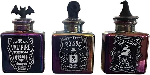 Halloween Vampire Venom Poison and Witches Brew Jars small in Saudi Arabia
