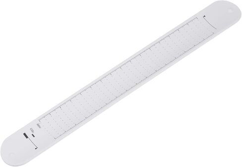 HARFINGTON 2pcs Silicone Memo Wrist Band 9.37" x 1.14" 20cm 8 Inch Measure Ruler Waterproof Reusable Slap Bracelets Writable Erasable Wearable Point Line Wristbands for Daily Life, Yellow in Kuwait