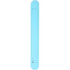 HARFINGTON 2pcs Silicone Memo Wrist Band 9.37" x 1.14" 20cm 8 Inch Measure Ruler Waterproof Reusable Slap Bracelets Writable Erasable Wearable Point Line Wristbands for Daily Life, Yellow