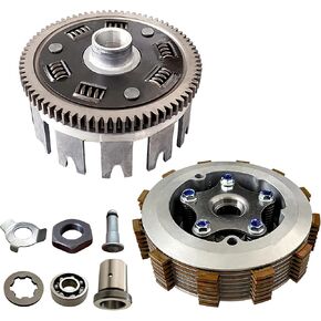 Primary Main Gear Clutch,Drive Clutch Basket Housing Assy Compatible With Yamaha Raptor 350,BIG BEAR 350,MOTO-4 350,KODIAK 400,Warrior YFM350X,2NL-16150-00-00,1UY-16371-02-00