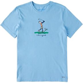 Life is Good - Mens Jake Golfing Crusher T-Shirt