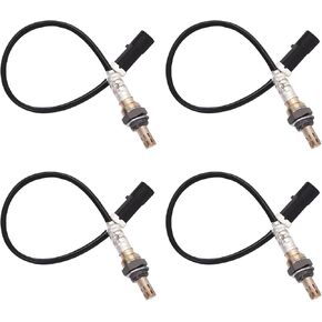 Oxygen Sensor Upstream Downstream 15717 O2 Sensor Compatible with Ford 1997-2008 F150 Explorer Escape Ranger for Mazda 6 CX-9 for Lincoln Navigator - O2 Sensors Replace 15716 15718 Set of 4