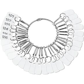 tutata Portable Key Organizer, Portable Key Holder with 30 Spring Hooks and Key Tags, for Multiple Keys, Home, Office, Janitor, Apartments
