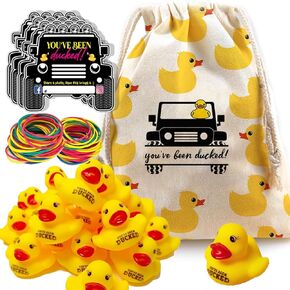 LANBAIHE Ducks Ducking Drawstring Bag, Rubber Duck Bag, Reusable Rubber Duck Bag, Great Gift for Any Duck Enthusiast, Duck Bag 14.6 x 11.8 inches