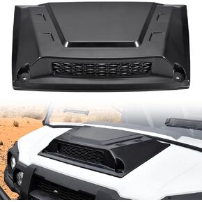 KEWISAUTO Turbo Hood Scoop for 2015-2024 Kawasaki Mule Pro, Sport Hood Scoop with Mesh Grill for Kawasaki Mule Pro FXT DXT DX FX 2015-2024 Accessories