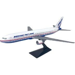 Flight Miniatures Boeing Demo House Colors (81-04) 767-300 1:200 Scale - Plastic Snap-Fit Model Airplane - Collectible Replica of Boeing Demo Aircraft - Part# ABO-76730H-025