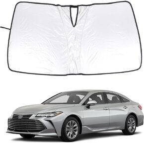 Windshield Sun Shade for Toyota Avalon 2019-2024, Front Windshield Sunshade, Sun Visor Blocker, UV Protector, Heat Shield Keep Your Vehicle Cool, Lightweight & Portable
