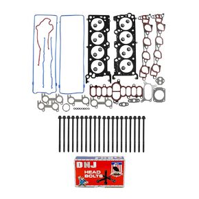 DNJ HGB4167 Cylinder Head Gasket Set with Head Bolt Kit for 1997-1999 Ford Expedition 4.6L 281cid V8 SOHC