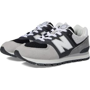 New Balance Boy's GC574v1 (Little Kid/Big Kid) Blacktop/White 4.5 Big Kid W