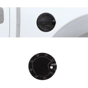 Voodonala for 2009-2014 Ford F150 Gas Tank Cap Fuel Filler Fuel Tank Cap Petrol Tank Gas Cap Cover, Exterior Accessories ABS Chrome 1 pc