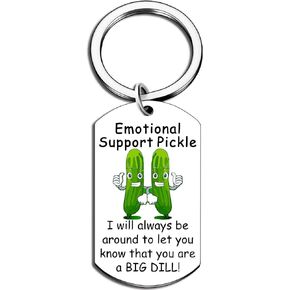 Positive Pickle Gifts For Women Pickle Keychain Inspirational Gifts Funny Motivational Gifts For Women